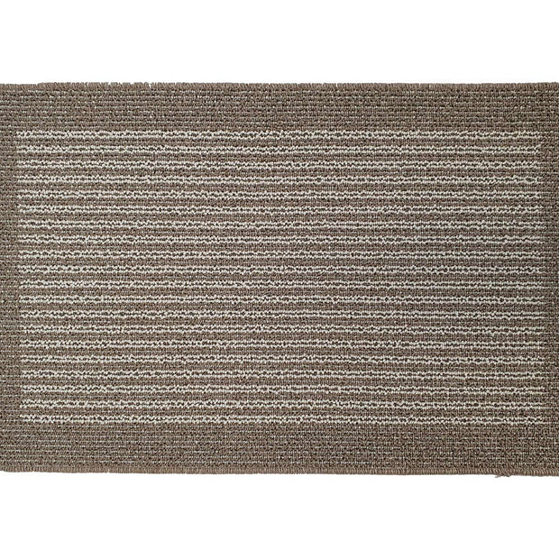 My Mat Stain Resistant Durable - Stone Stripe - handmade
