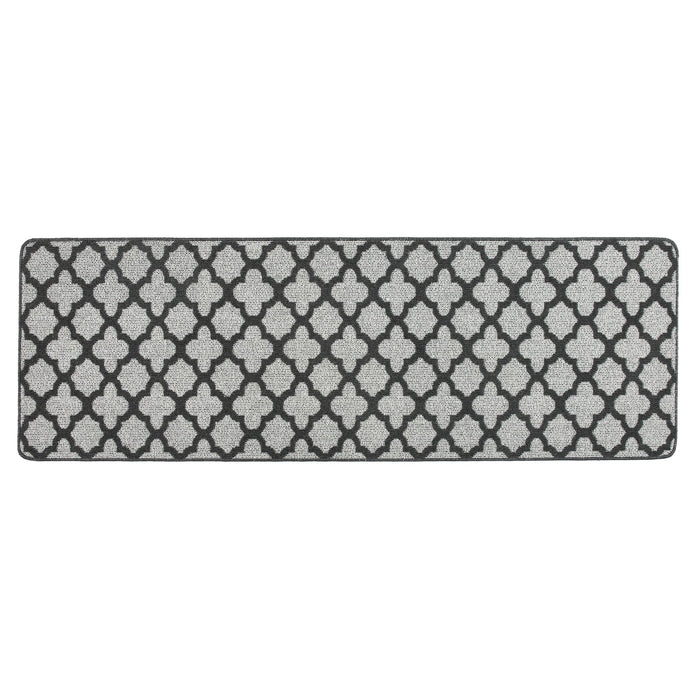 My Mat Stain Resistant Moroccan Tile Charcoal - handmade