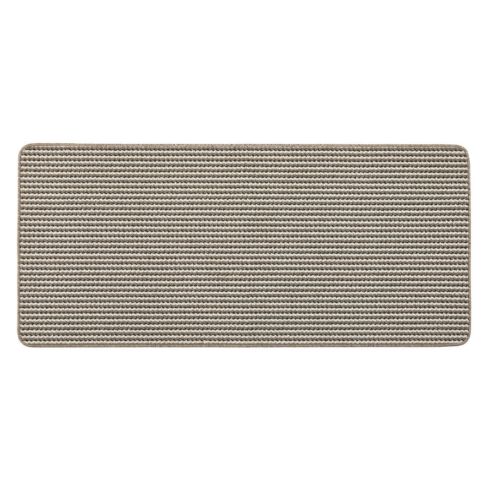 My Mat Stain Resistant Twist Stripe Natural - handmade