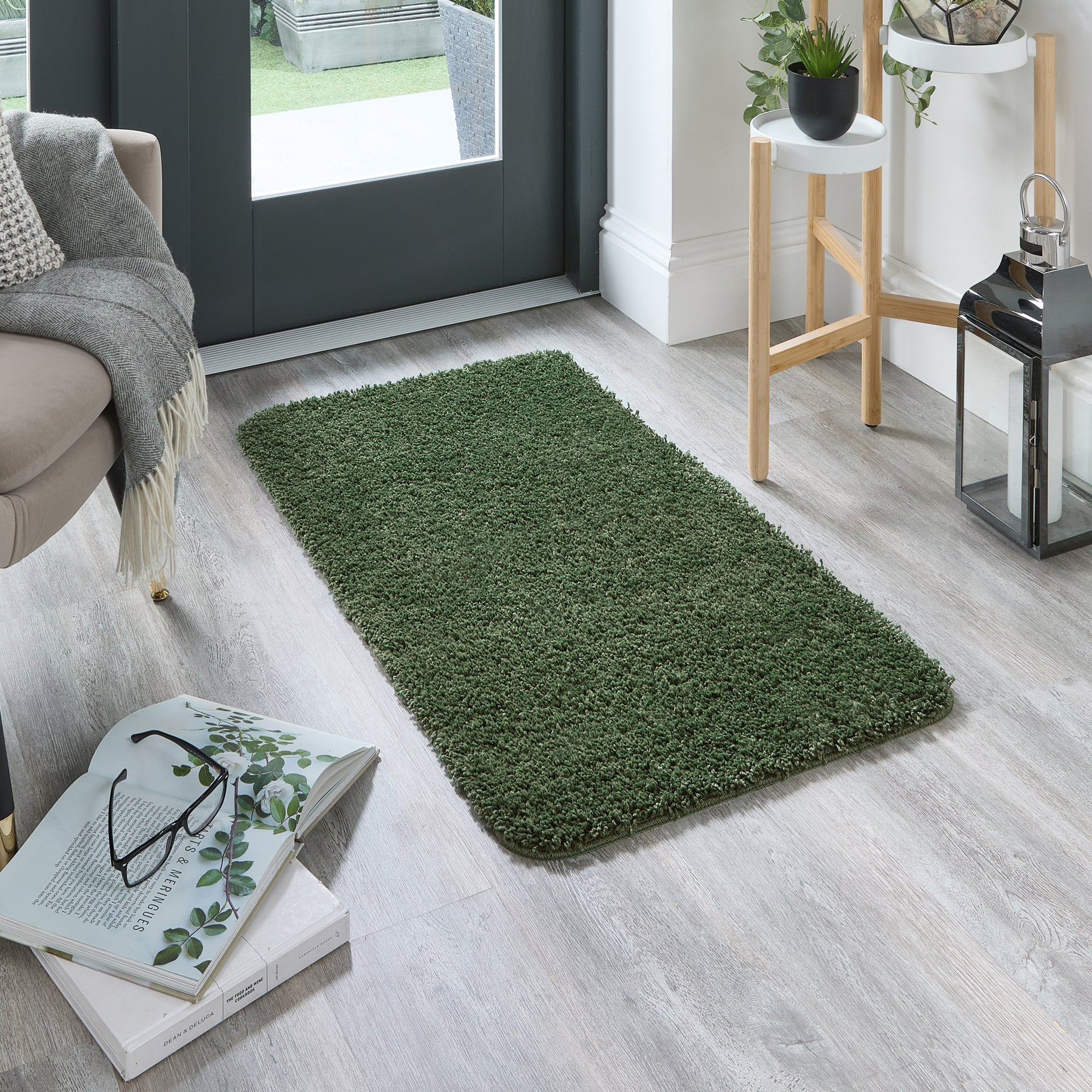 My Rug Forest Green - handmade