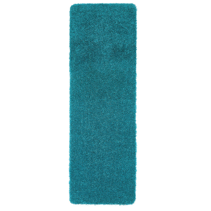 My Rug Teal - handmade