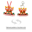 Custom Reindeer Family Christmas Ornament - handmade Ornament