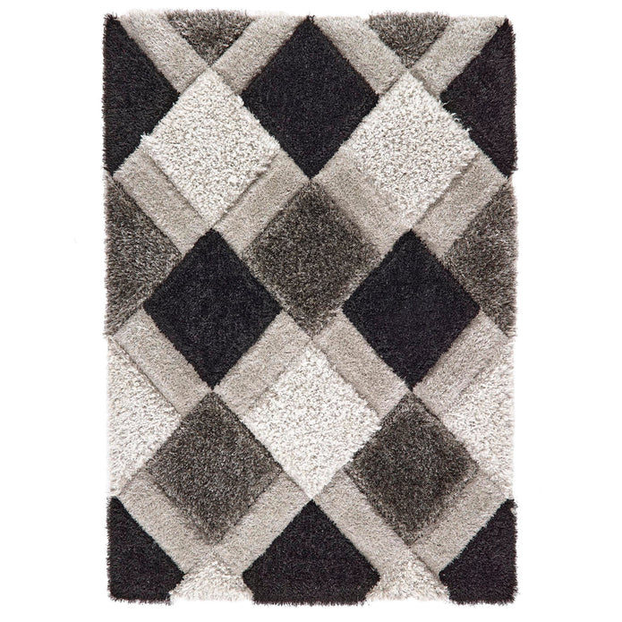 Origins 3D GEO Shaggy Grey - handmade