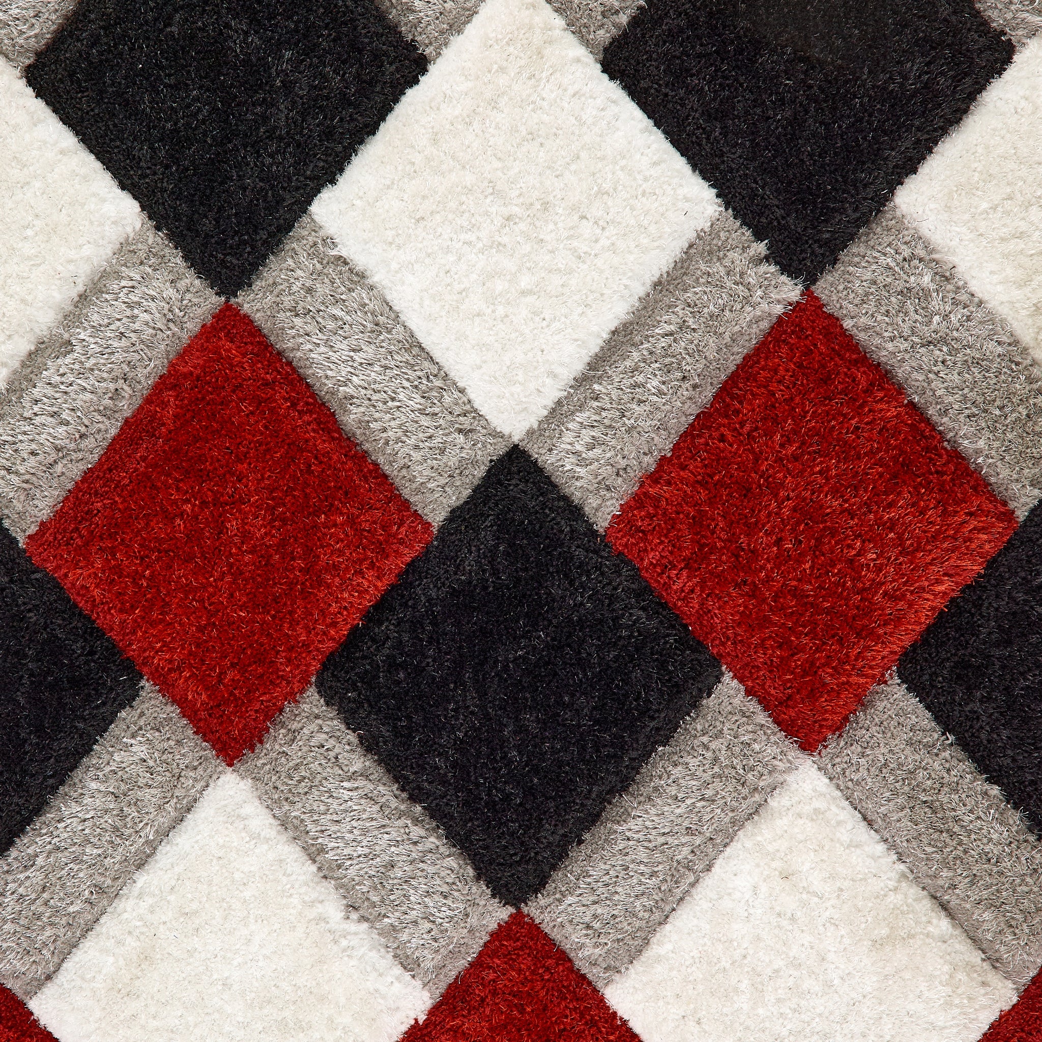 Origins 3D GEO Shaggy Red - handmade