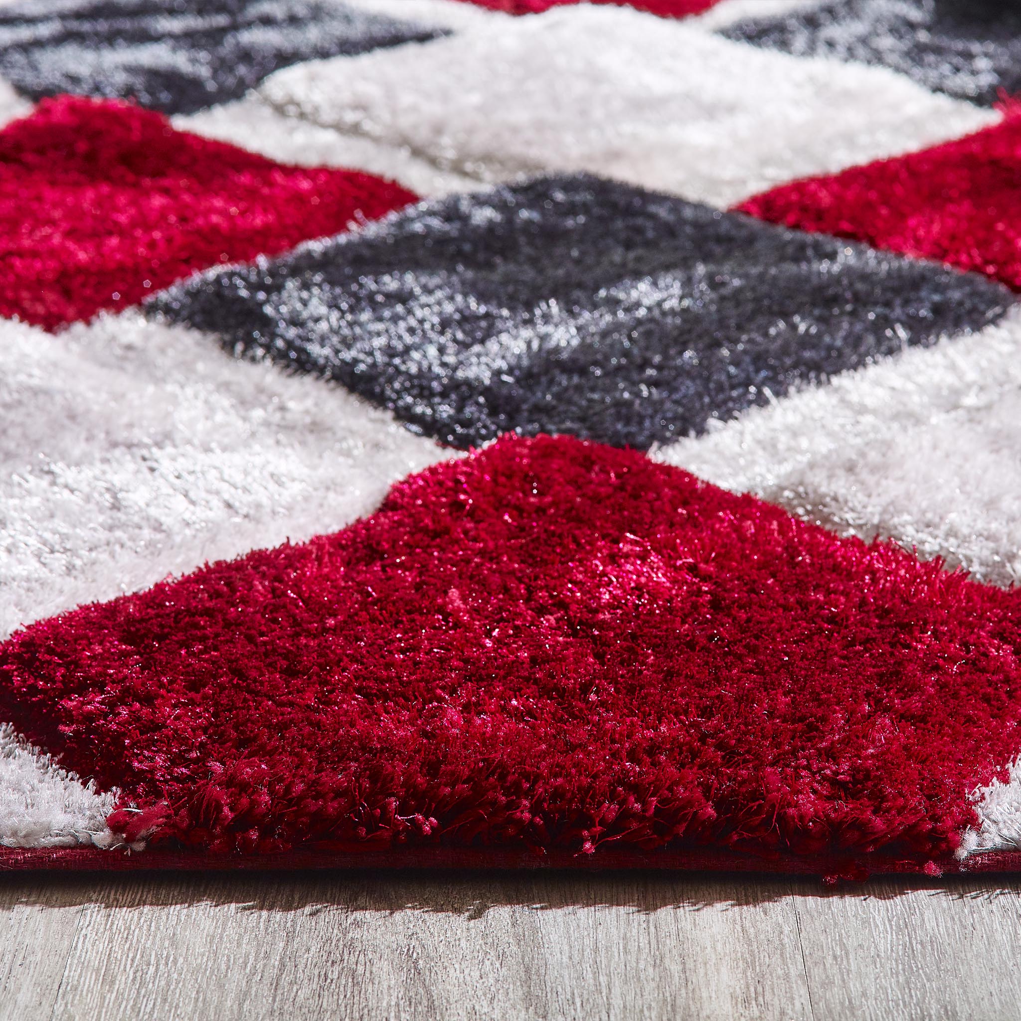 Origins 3D GEO Shaggy Red - handmade