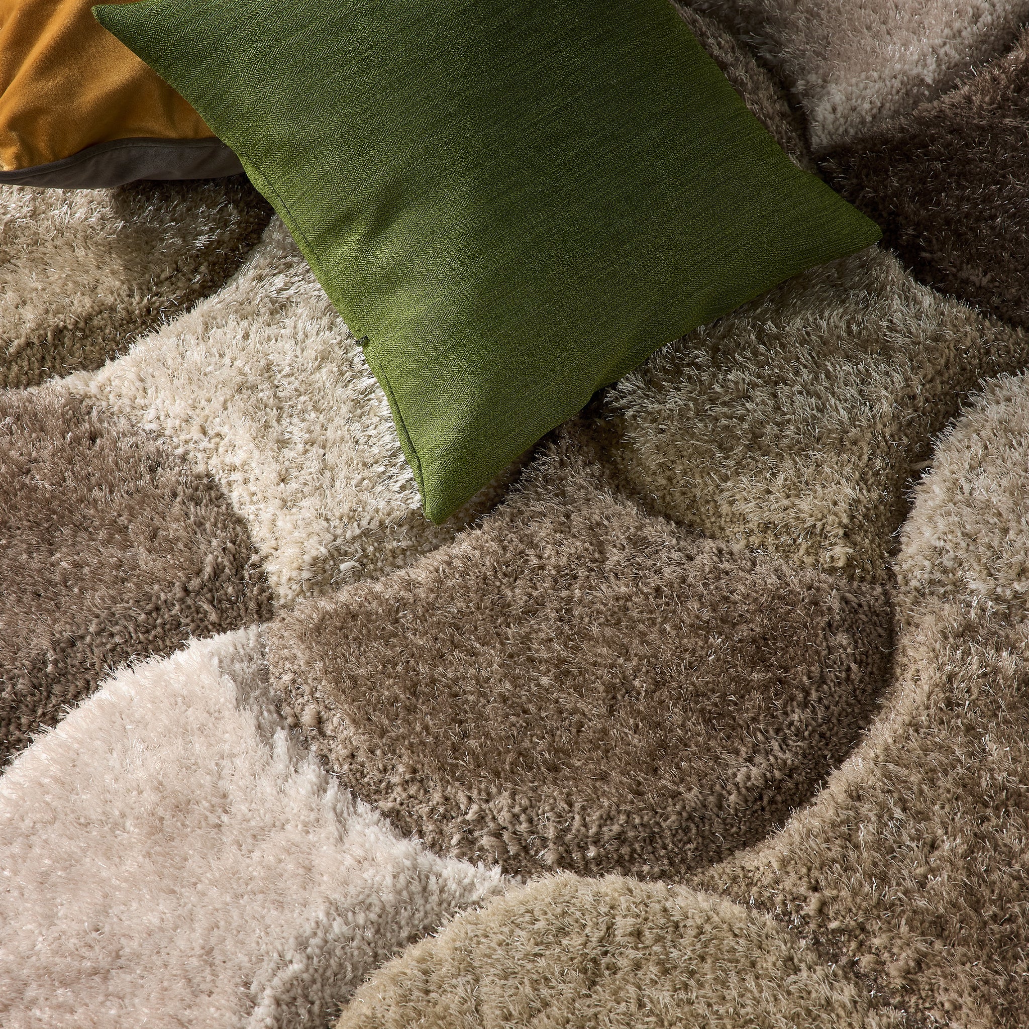 Origins 3D Scallop Neutral - handmade