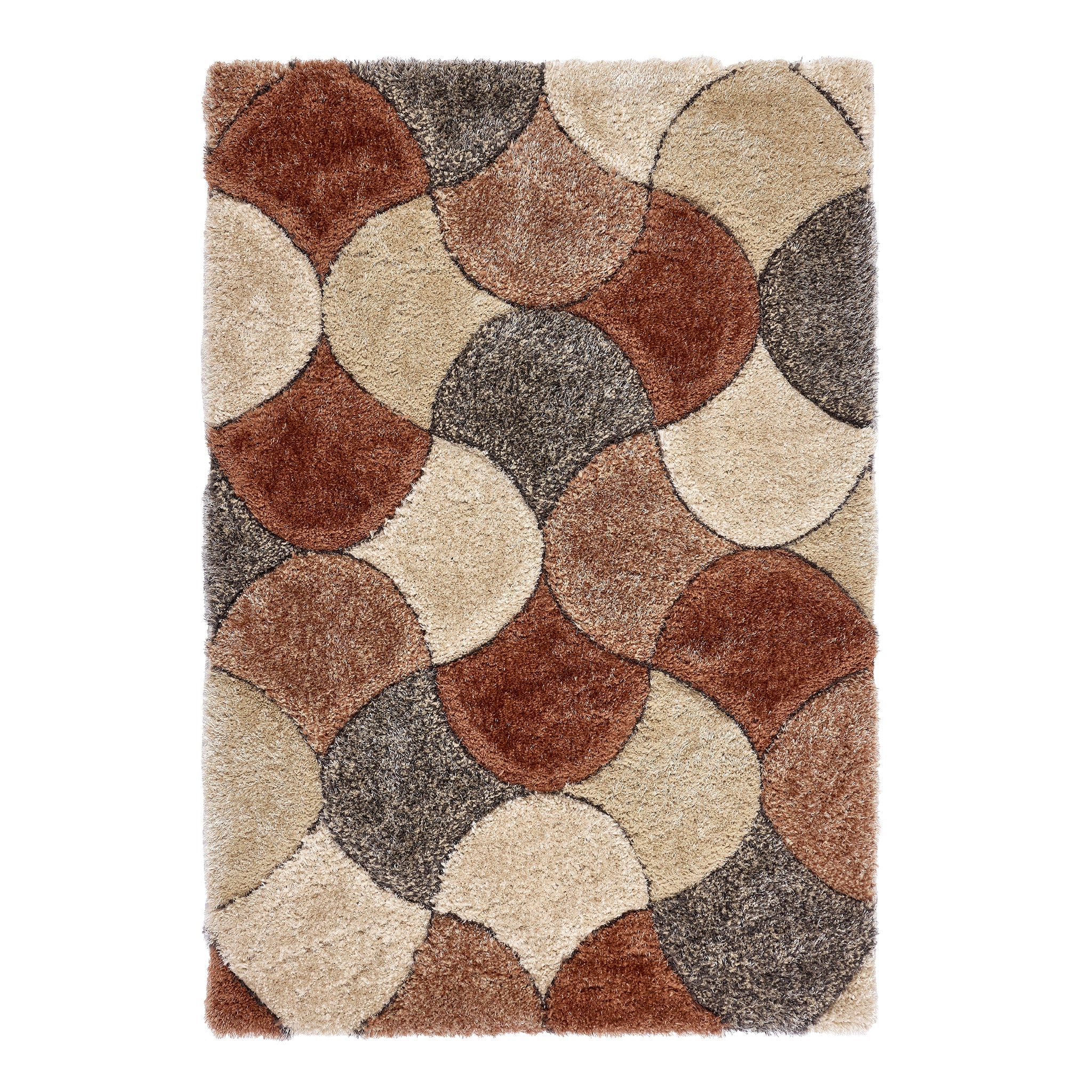 Origins 3D Scallop Ox Red Terracotta - handmade