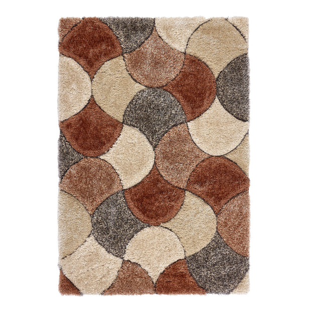 Origins 3D Scallop Ox Red Terracotta - handmade