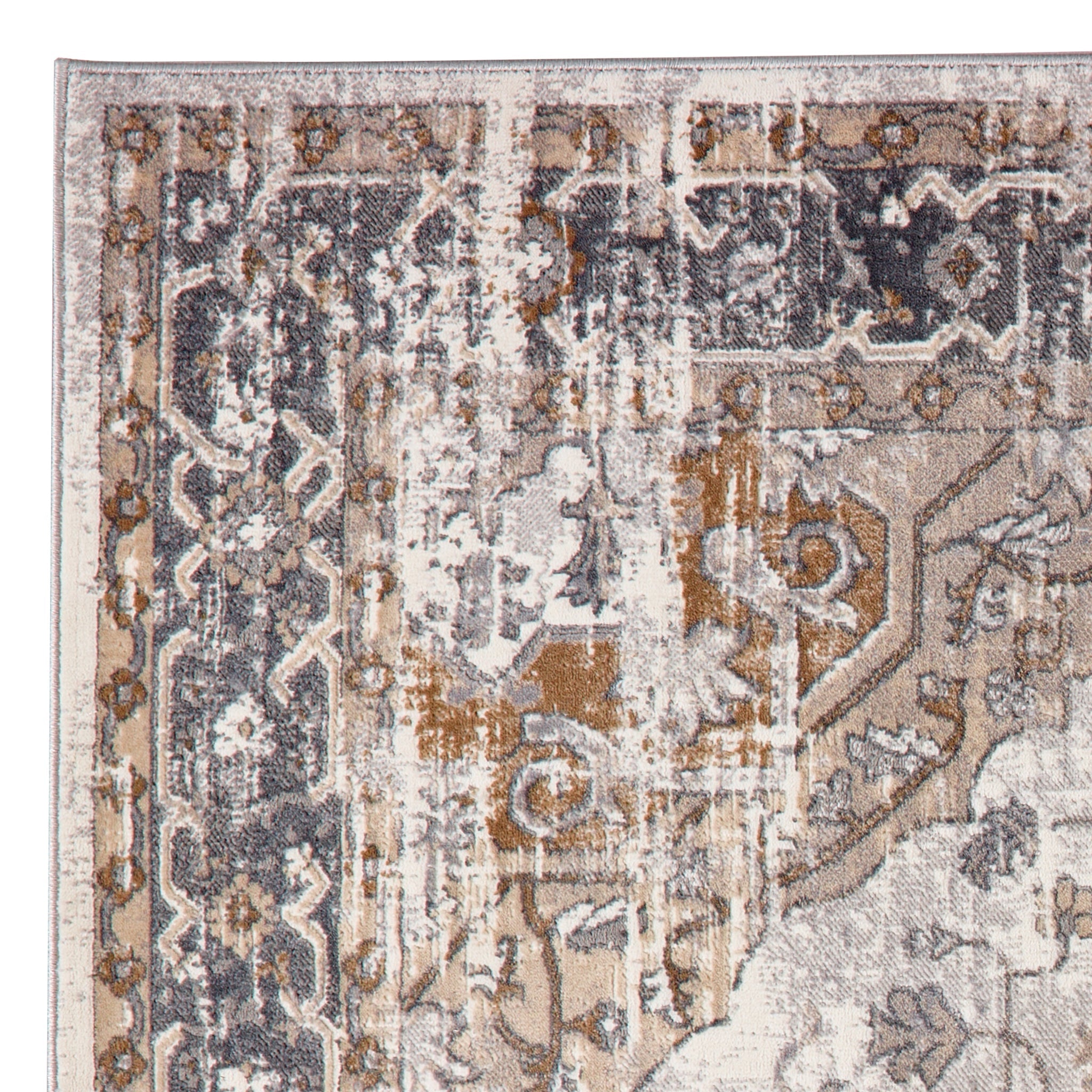 Origins Alexandra Cream/Grey - handmade