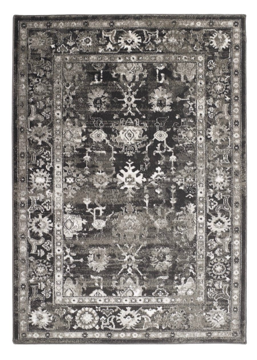 Origins Anatolia Rug Woven 80x150 cm / Dark Grey / 100% Heat Set Polypropylene RUGS_and_MORE 5026134529021