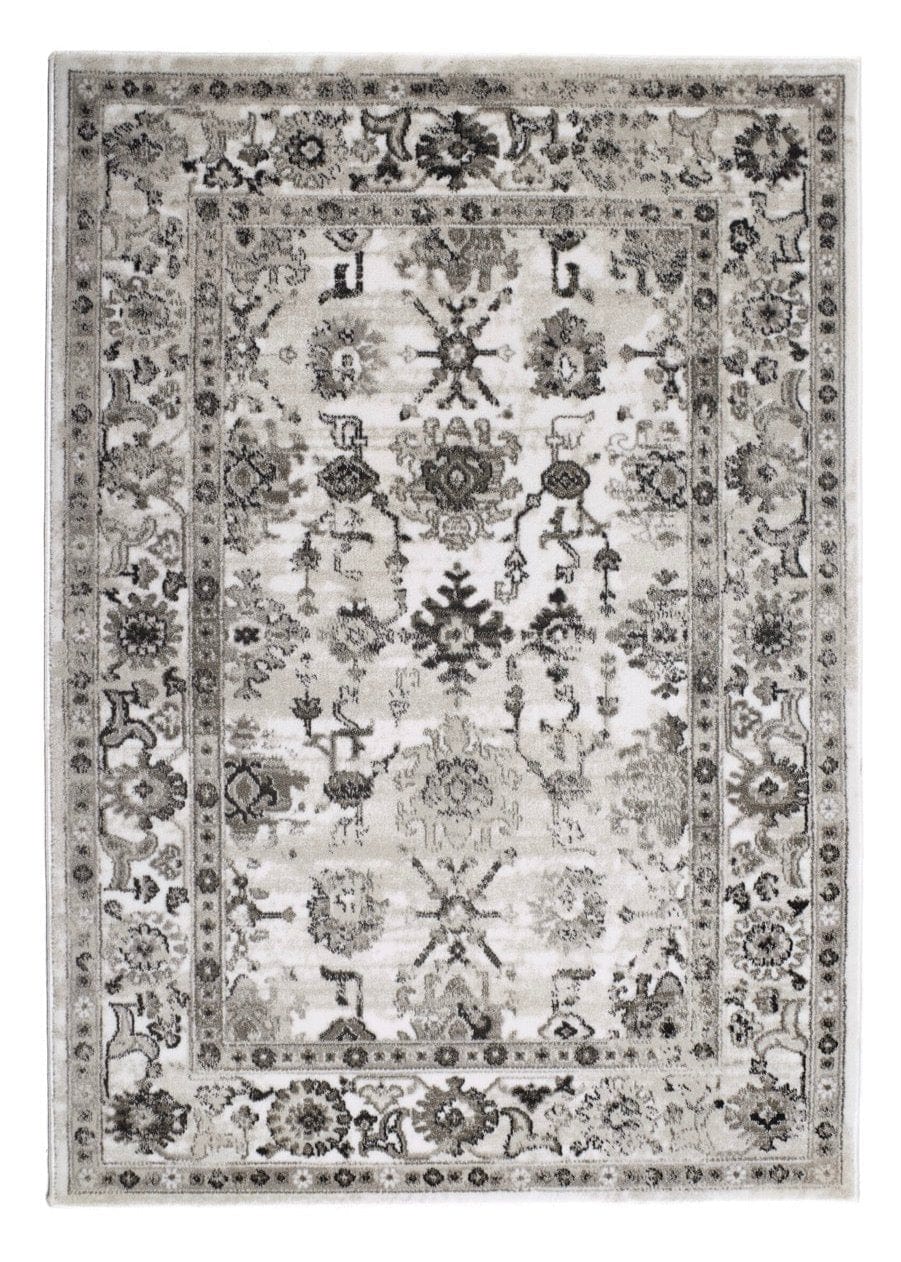 Origins Anatolia Rug Woven 80x150 cm / Light Grey / 100% Heat Set Polypropylene RUGS_and_MORE 5026134529113