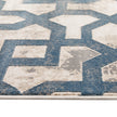 Origins Avanti Rug Grey Blue - handmade