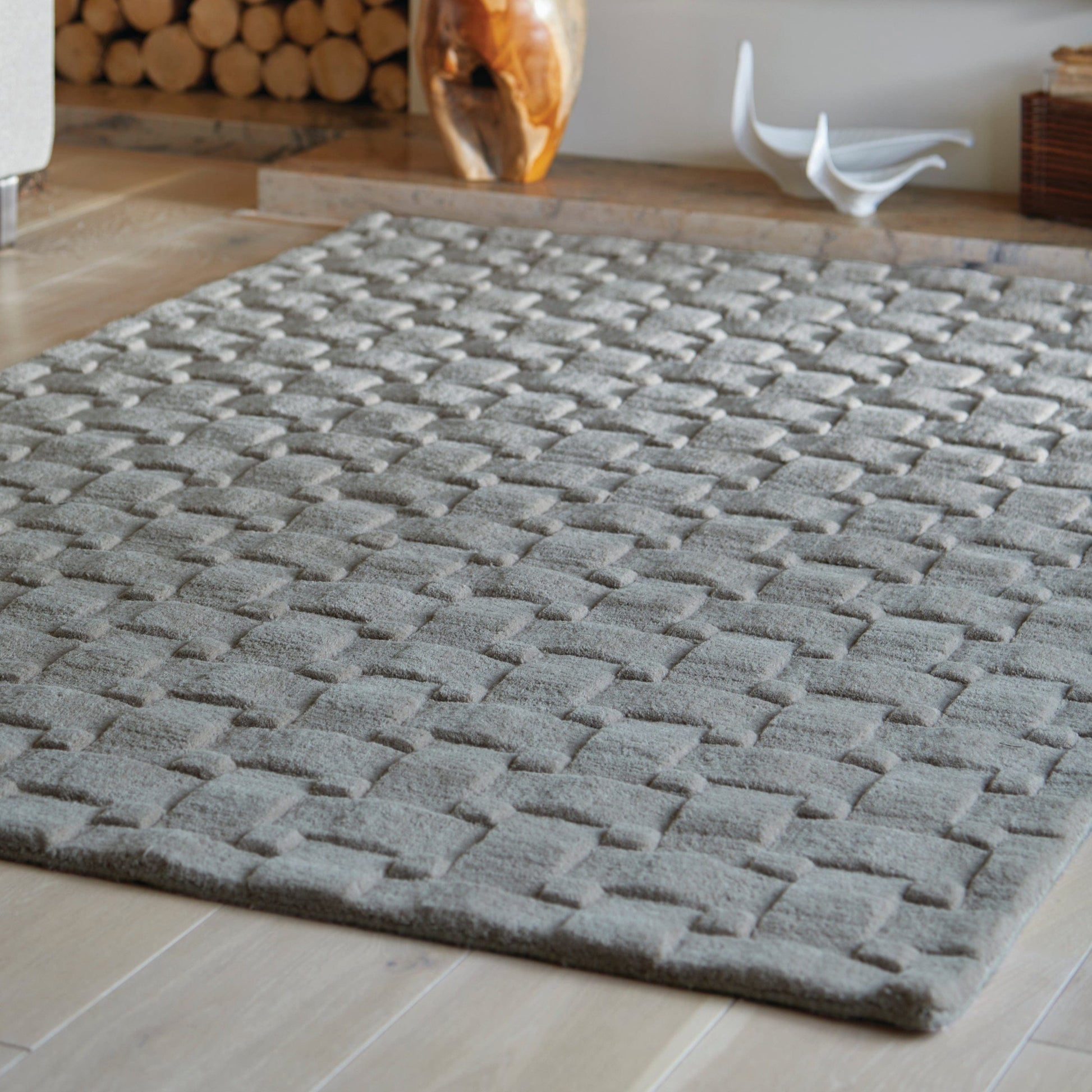 Origins Basket Weave 3D Rug RUGS_and_MORE