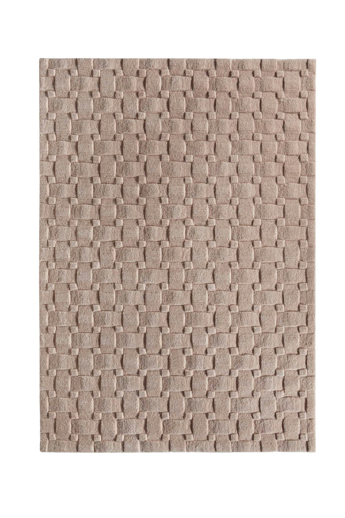 Origins Basketweave 3D Blush - handmade