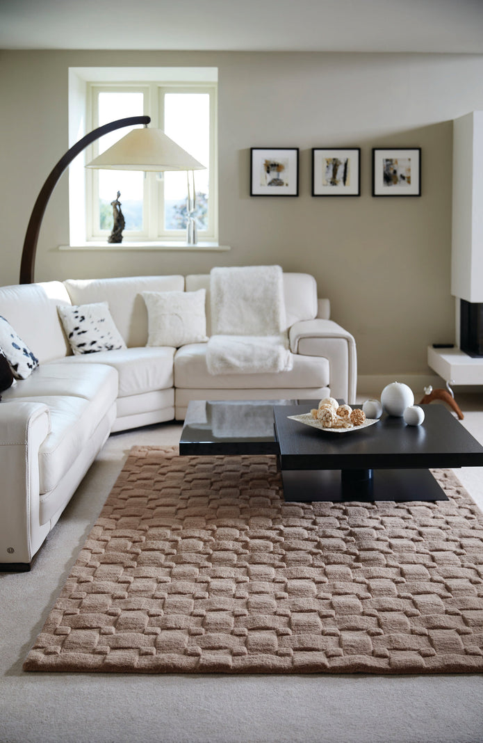 Origins Basketweave 3D Blush - handmade