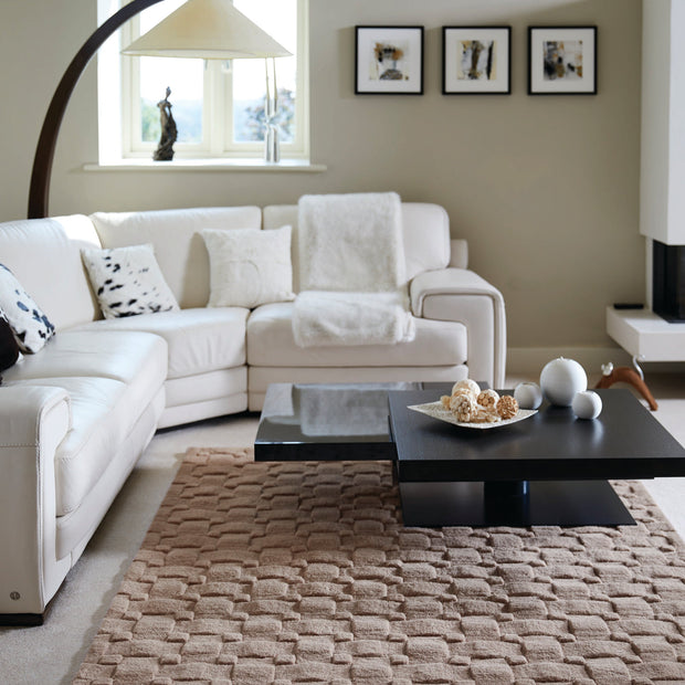 Origins Basketweave 3D Blush - handmade