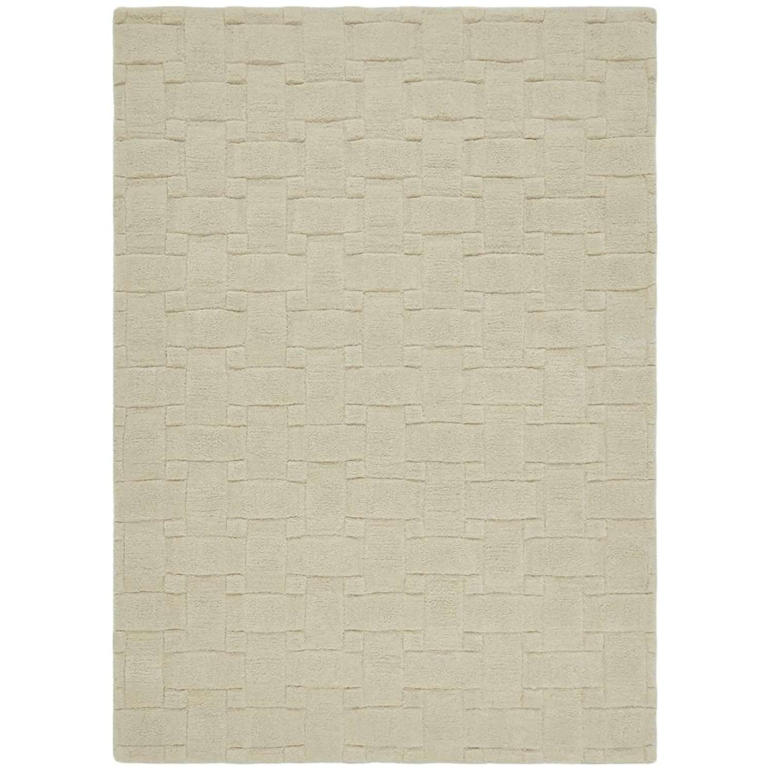 Origins Basketweave 3D New Ivory - handmade