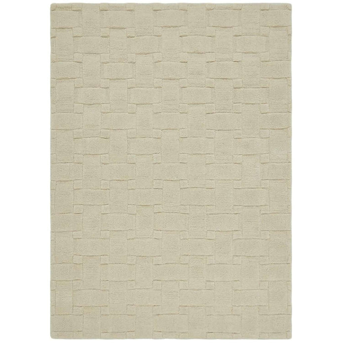Origins Basketweave 3D New Ivory - handmade