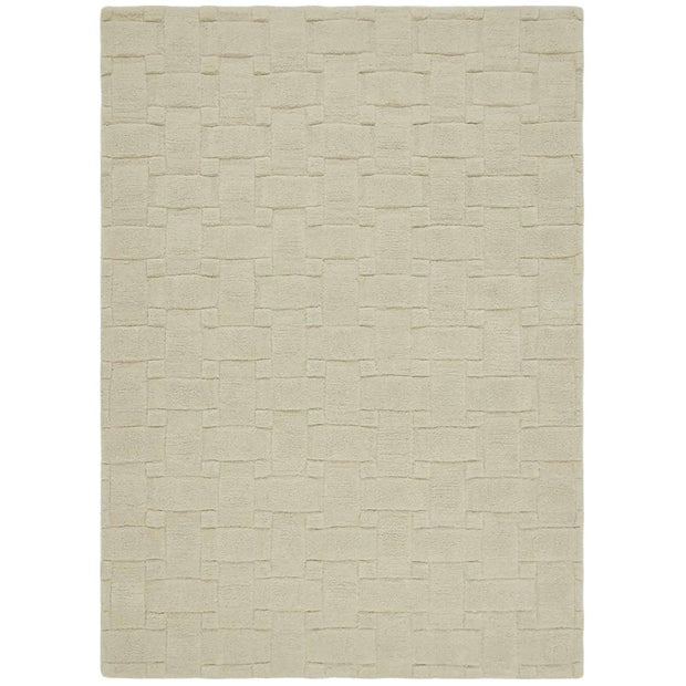 Origins Basketweave 3D New Ivory - handmade