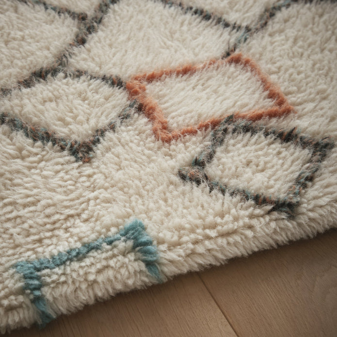 Origins Berber Knotted Chain Ivory/Multi - handmade