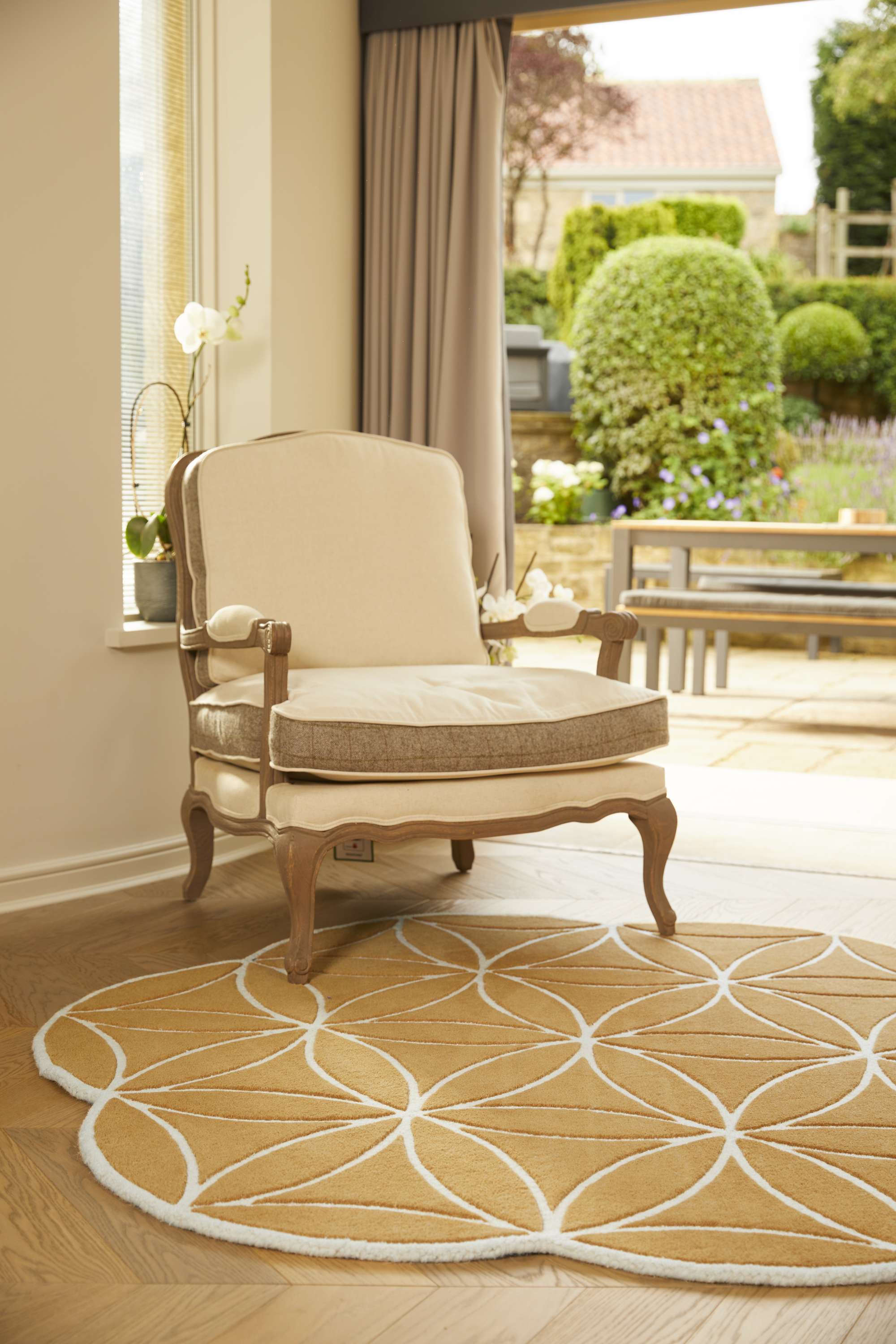 Origins Bloom Ochre - handmade