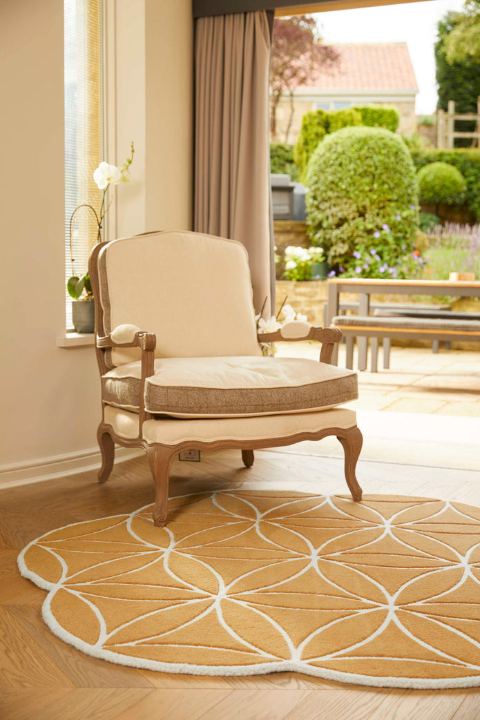 Origins Bloom Ochre - handmade