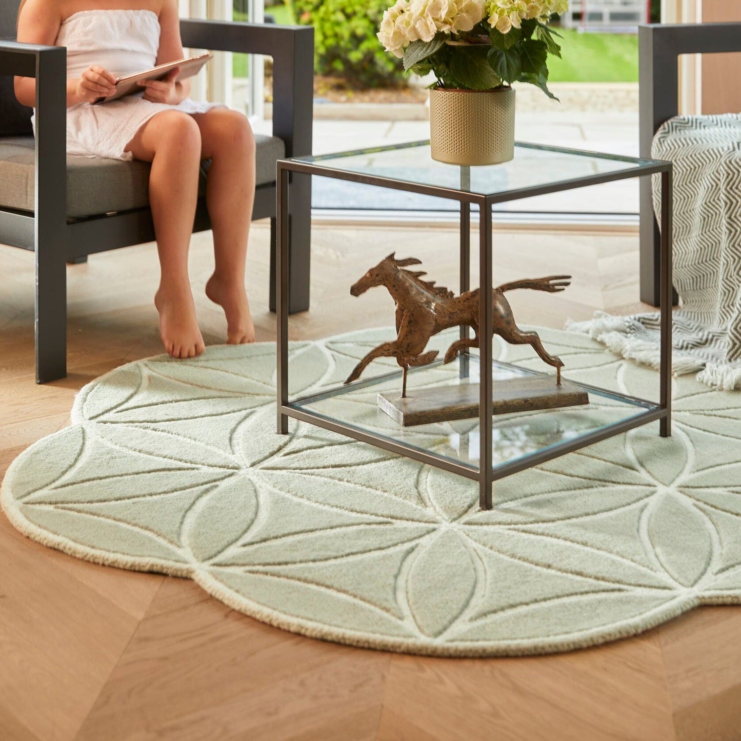 Origins Bloom Rug Hand Tufted RUGS_and_MORE