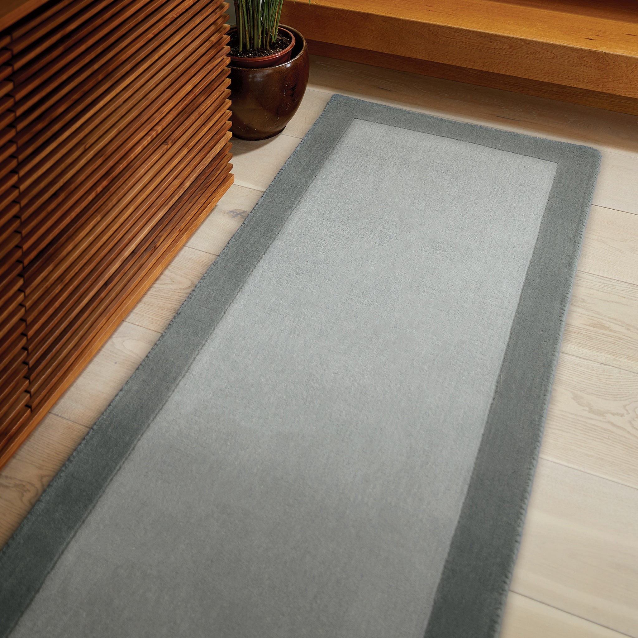 Origins Borders Grey - handmade