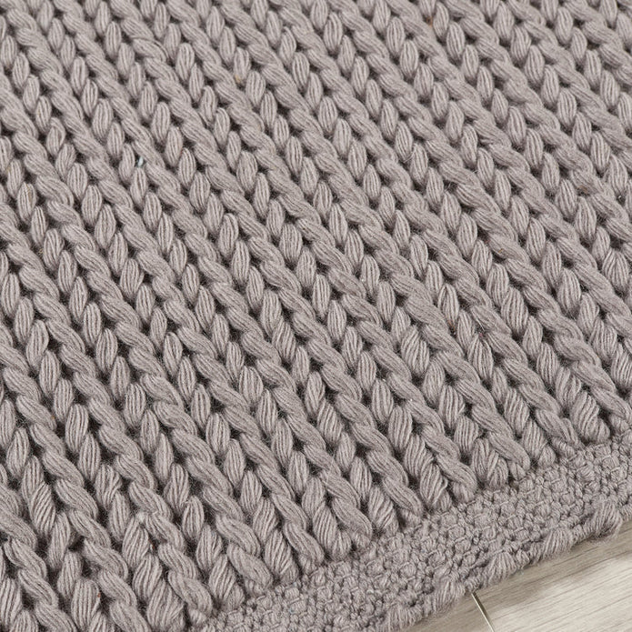 Origins Cable Warm Grey - handmade