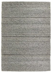 Origins Chunky Knit Rug Hand Woven 80x150 cm / Natural/Grey / 100% Wool RUGS_and_MORE 5026134539846