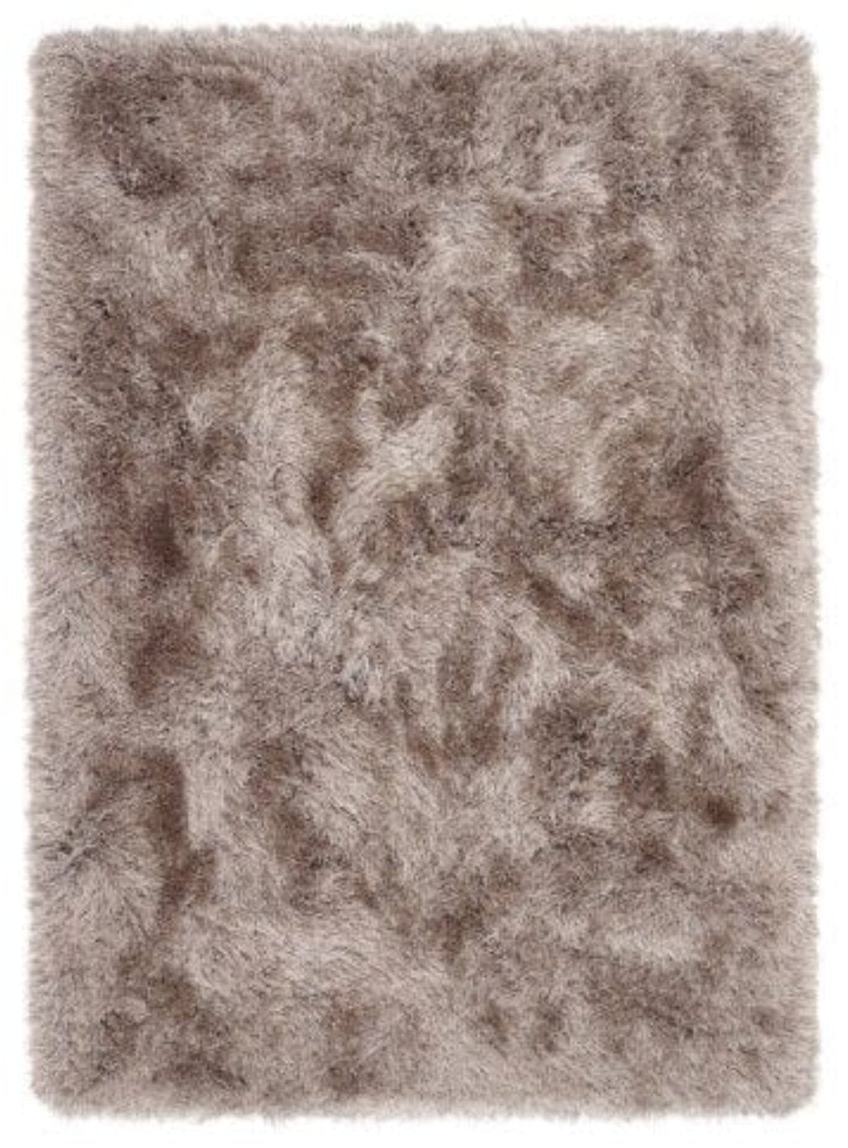 Origins Extravagance Rug shaggy, plain, modern 60x120 cm / Mink / 100% Polyester RUGS_and_MORE 5026134527508