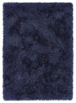 Origins Extravagance Rug shaggy, plain, modern 60x120 cm / Navy / 100% Polyester RUGS_and_MORE 5026134568594