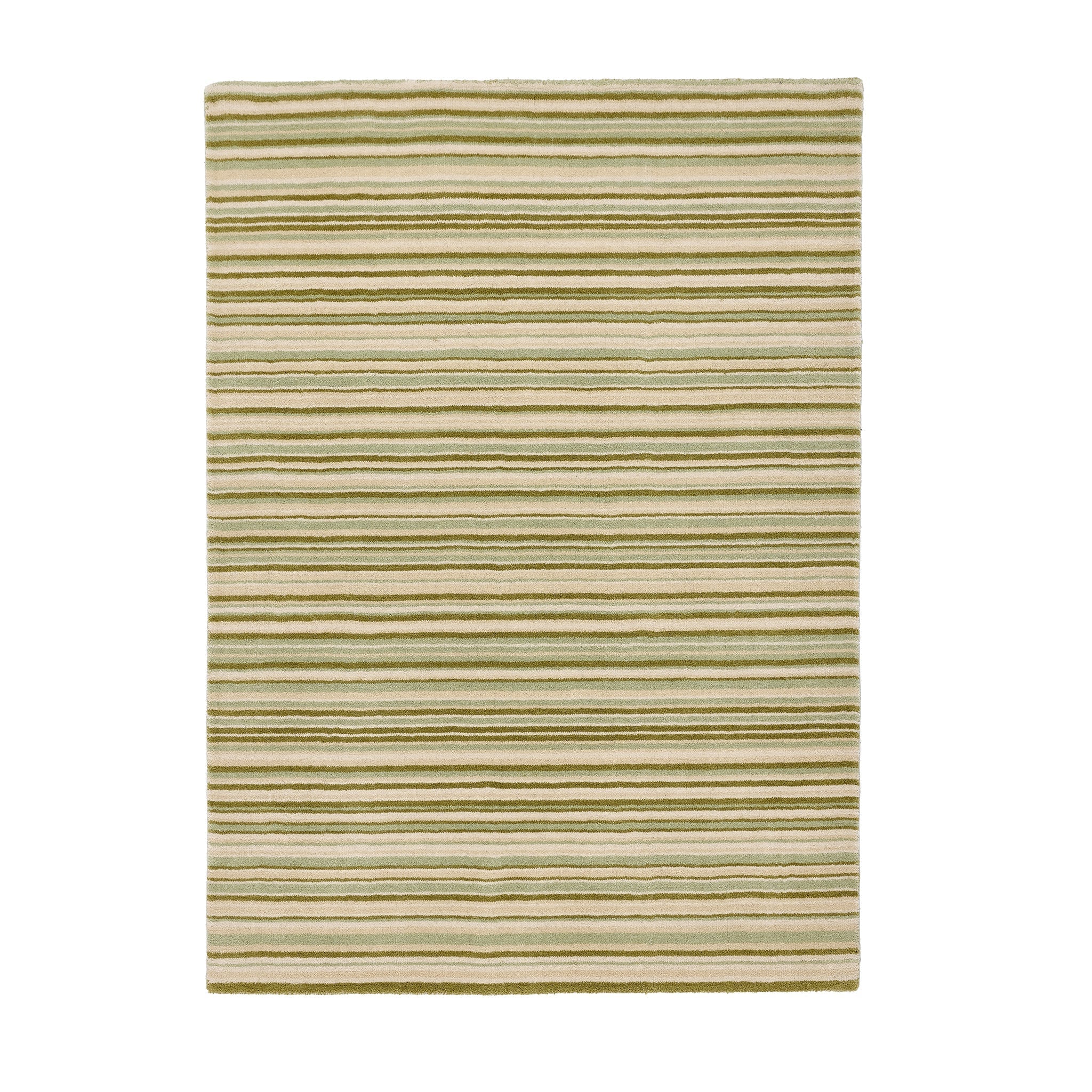 Origins Fine Stripes Green - handmade