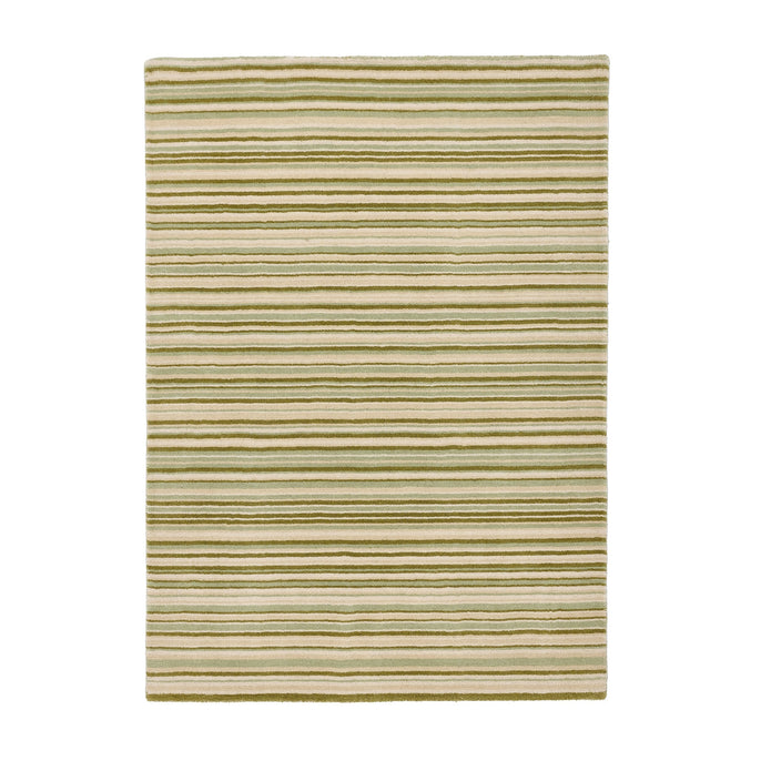 Origins Fine Stripes Green - handmade