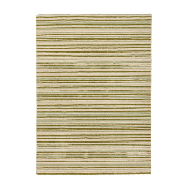 Origins Fine Stripes Green - handmade