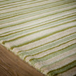 Origins Fine Stripes Green - handmade