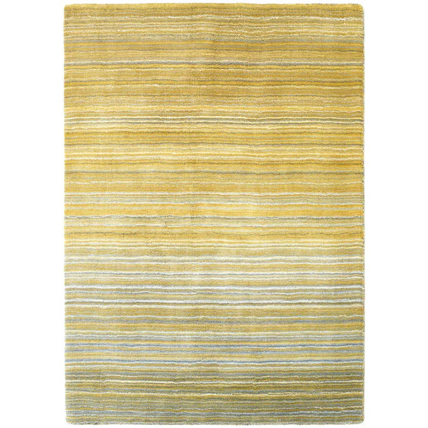 Origins Fine Stripes Ochre - handmade