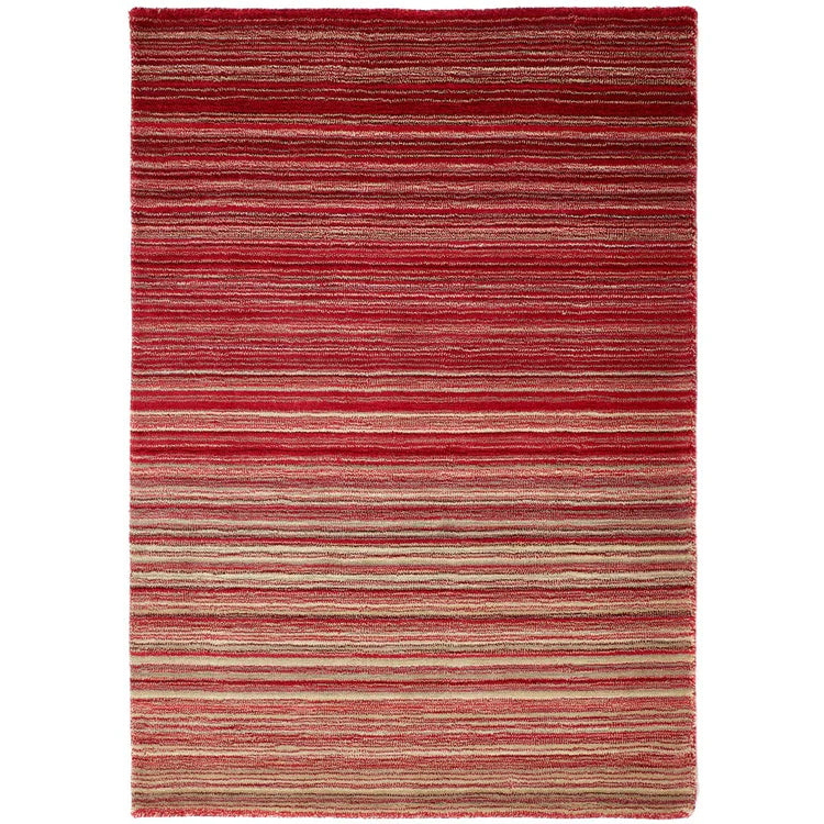 Origins Fine Stripes Red - handmade