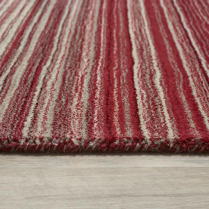 Origins Fine Stripes Red - handmade