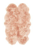 Origins Genuine Sheepskin Blush Pink - handmade