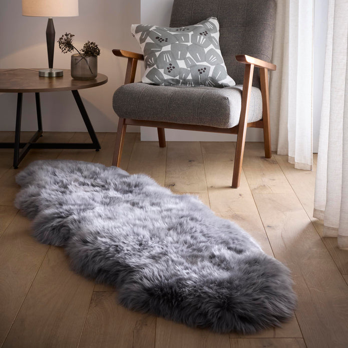 Origins Genuine Sheepskin Grey - handmade