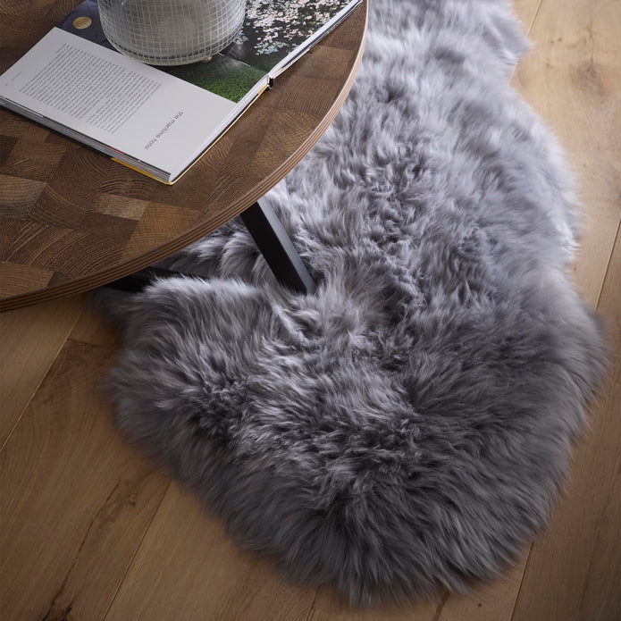 Origins Genuine Sheepskin Grey - handmade