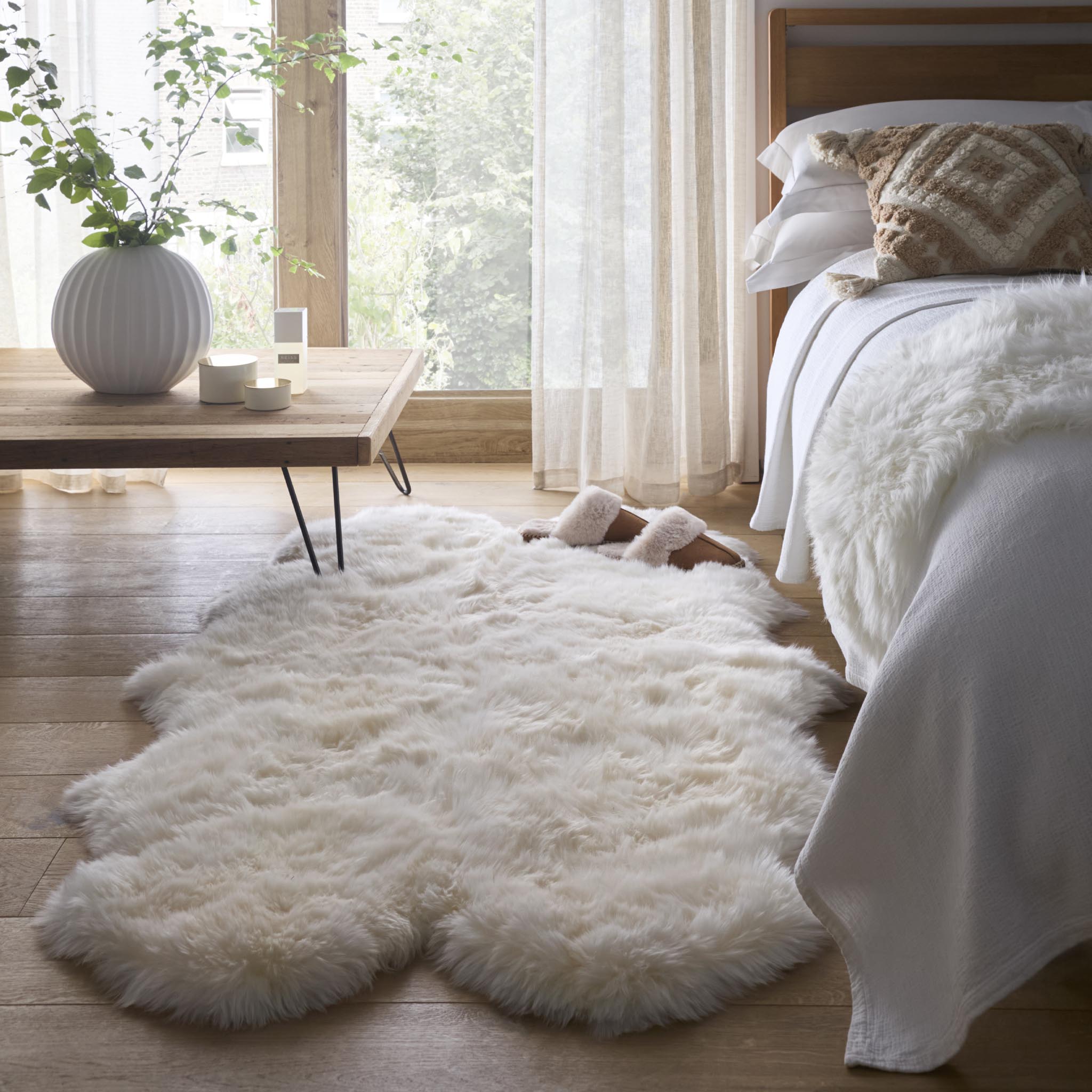 Origins Genuine Sheepskin Natural - handmade
