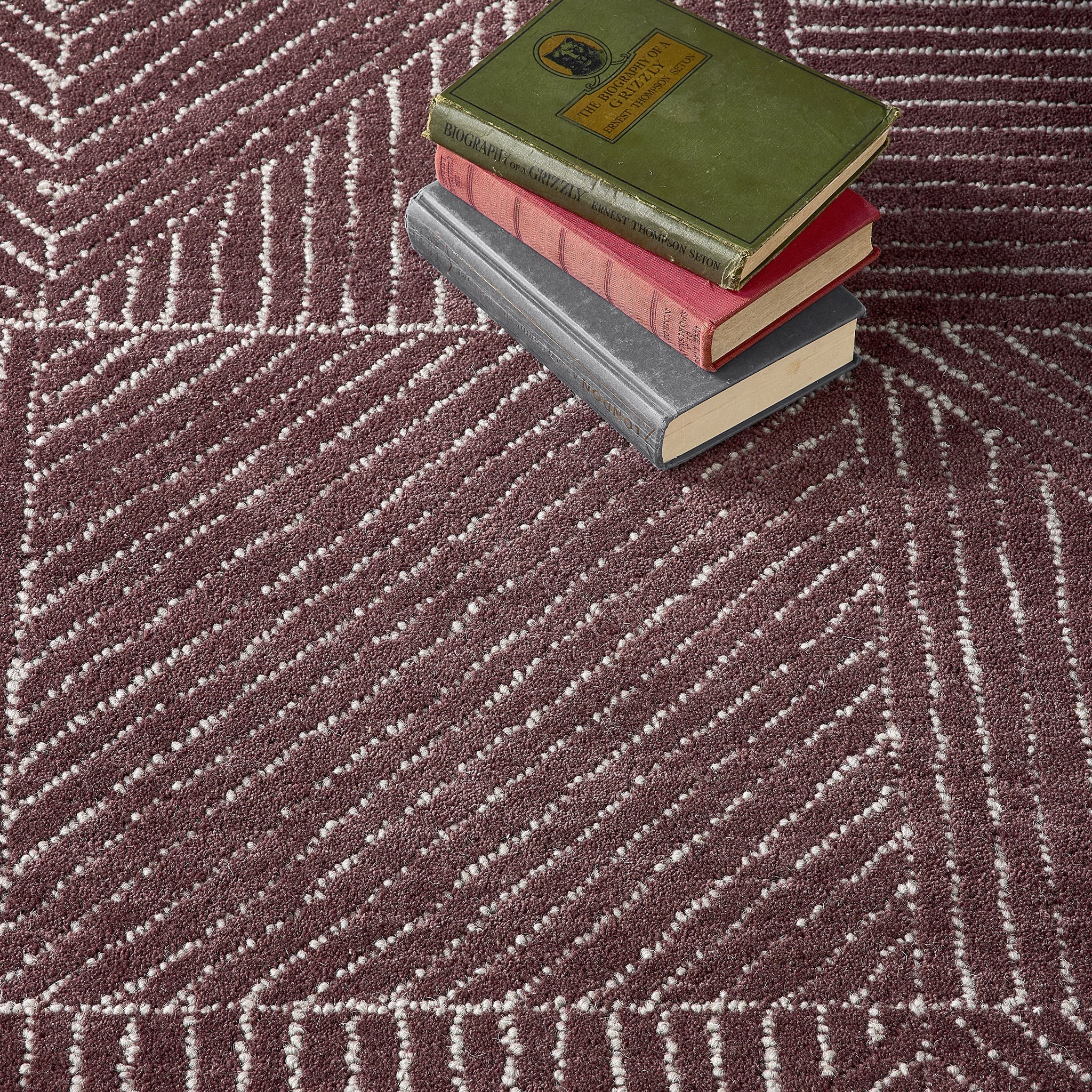 Origins Geometric Berry - handmade