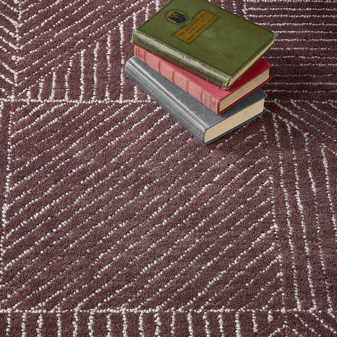 Origins Geometric Berry - handmade