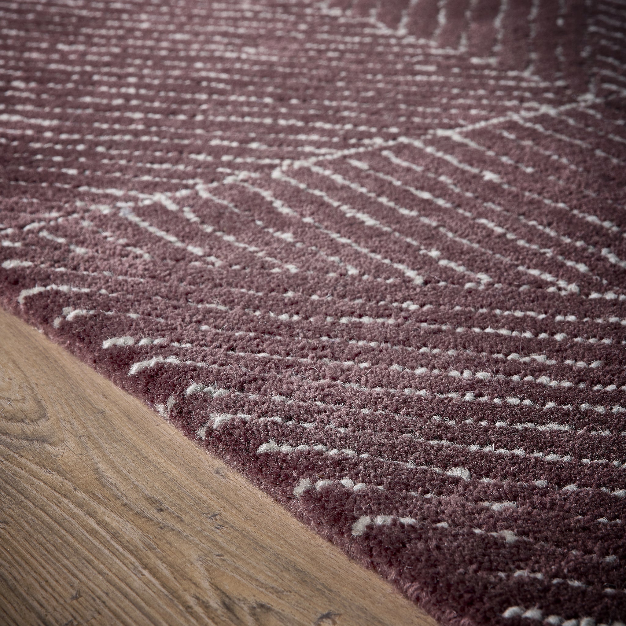 Origins Geometric Berry - handmade