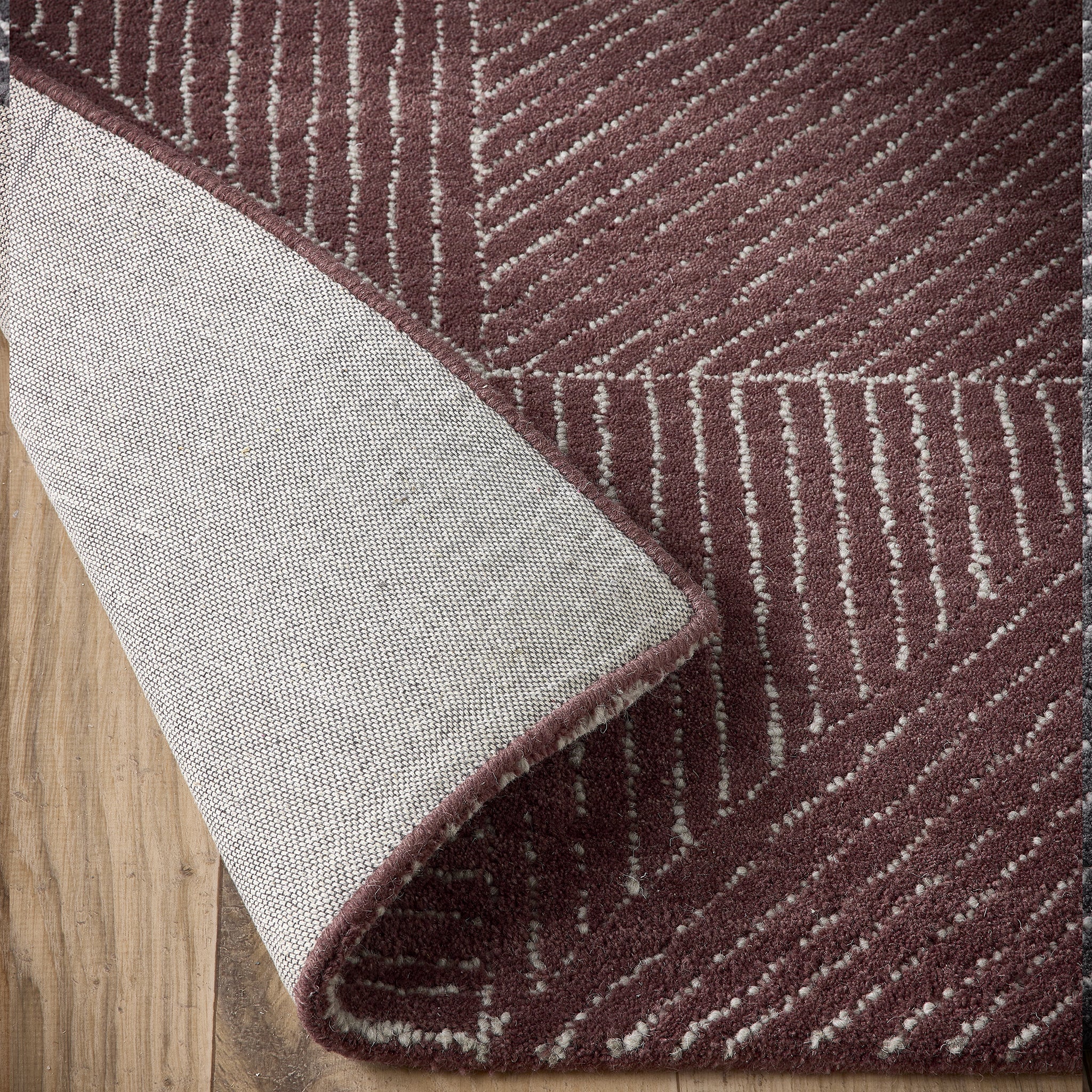 Origins Geometric Berry - handmade