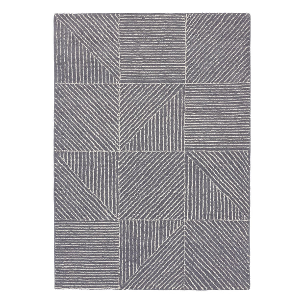 Origins Geometric Charcoal - handmade