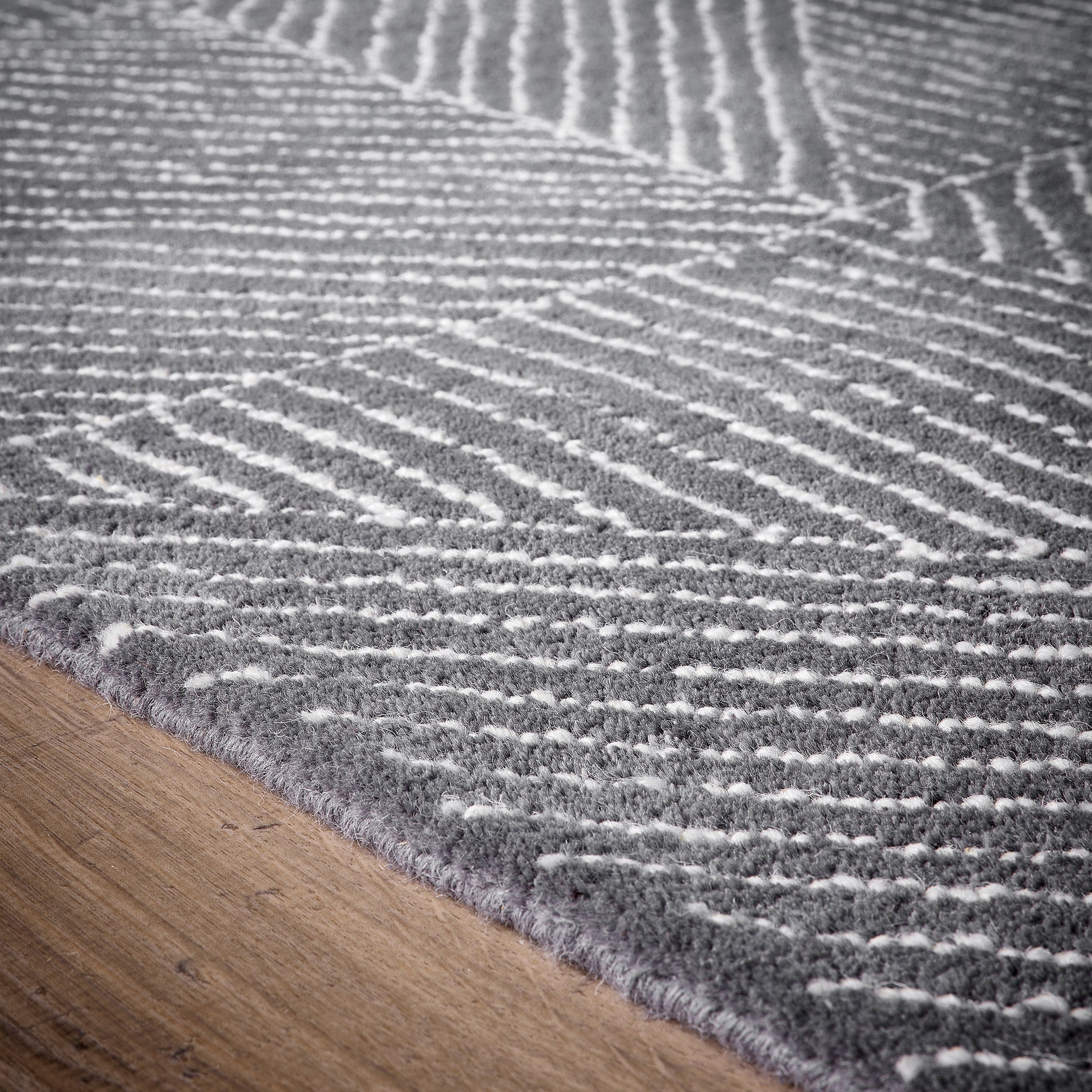 Origins Geometric Charcoal - handmade