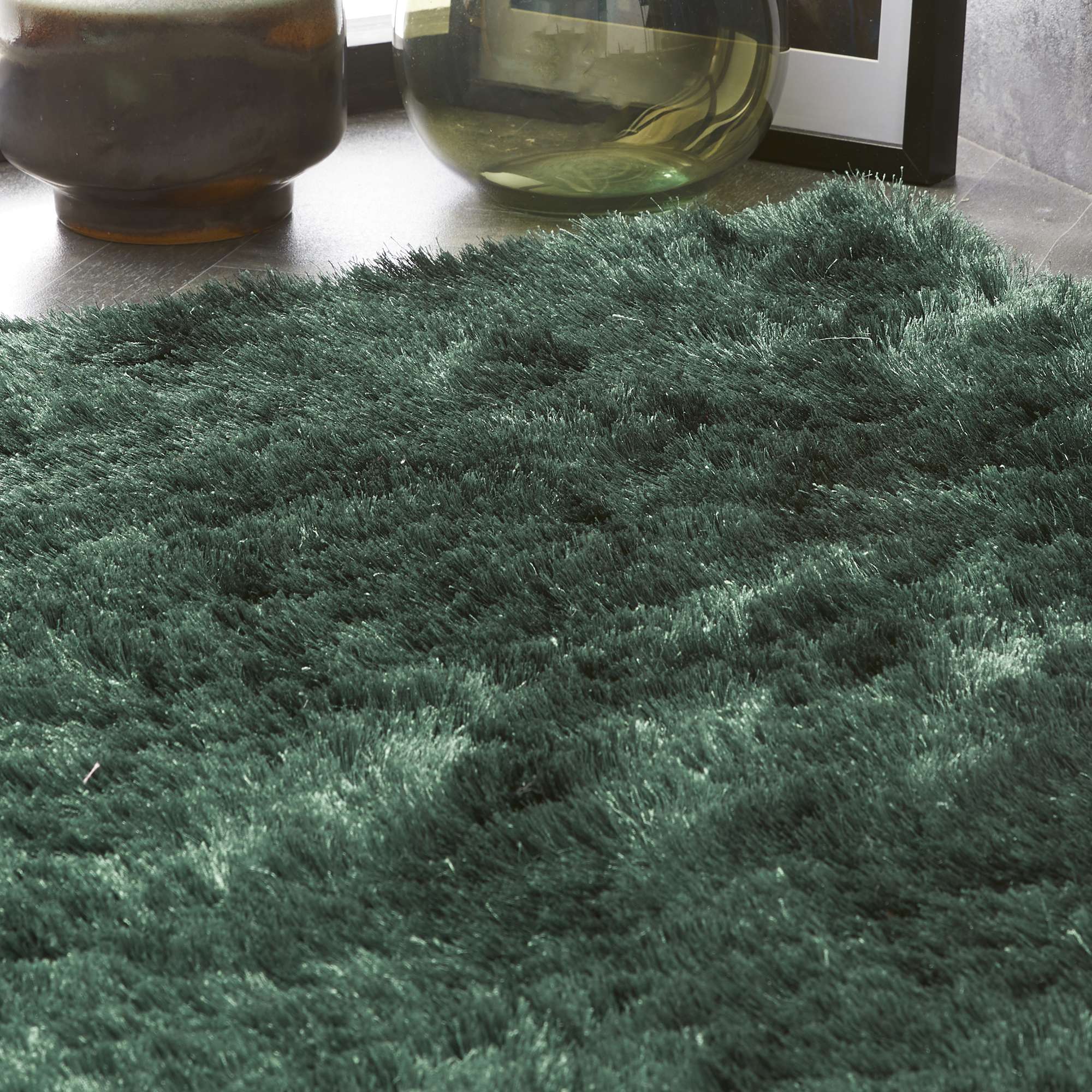 Origins Glamour/Shimmer Forest Green - handmade